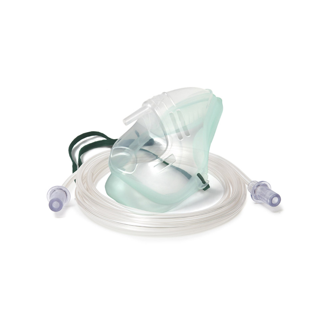 Masque à oxygène Ecolite avec tubulure 2.10m - INTERSURGICAL