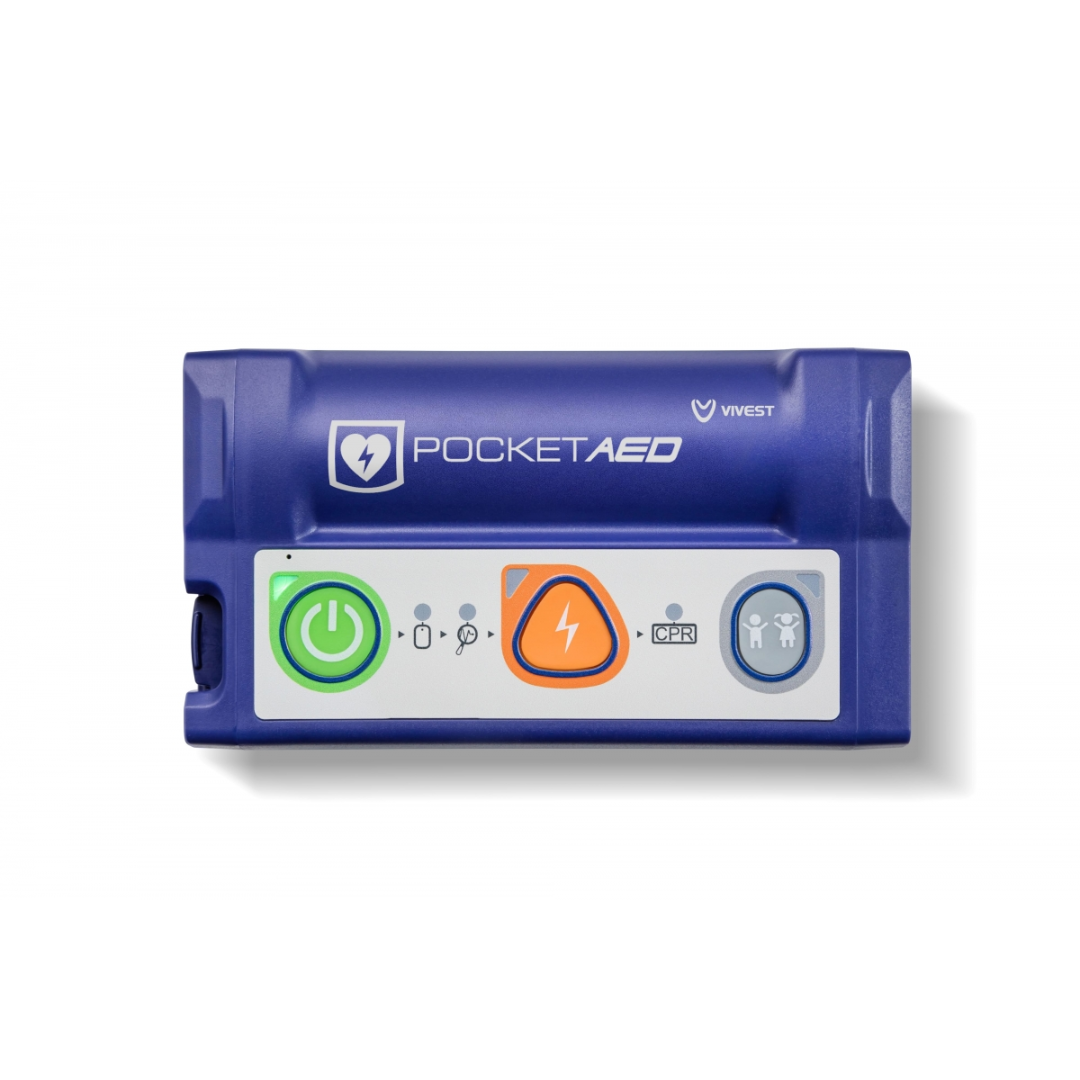 Défibrillateur de poche Vivest P3 Pocket DAE Semi-Automatique