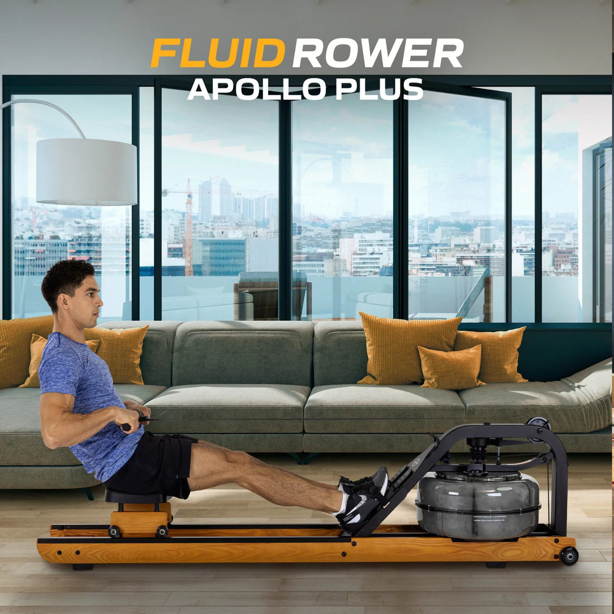 Rameur Fluid Rower – Apollo Plus