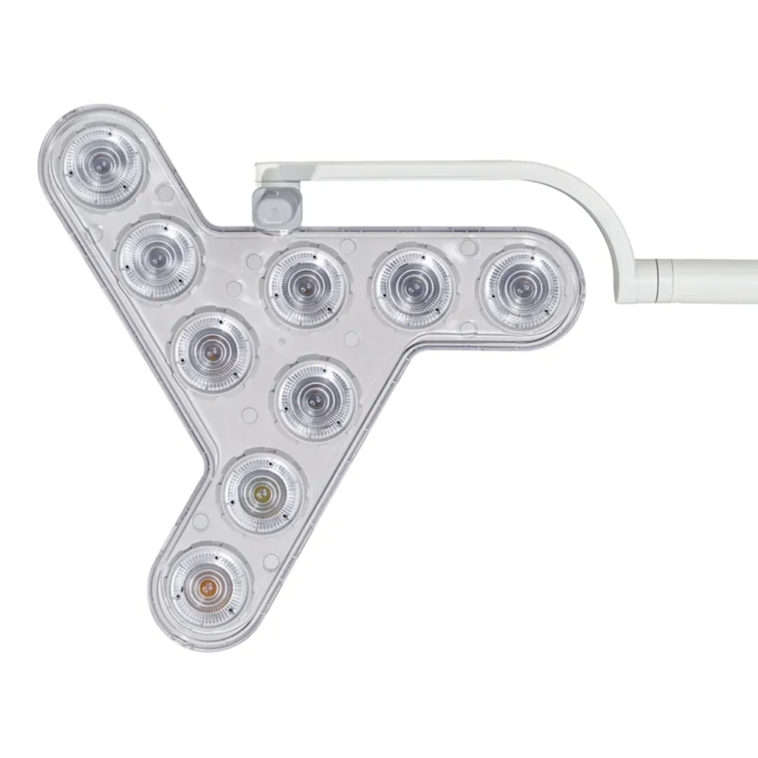 Lampe médicale LED Derungs TRIANGO 100 (face)
