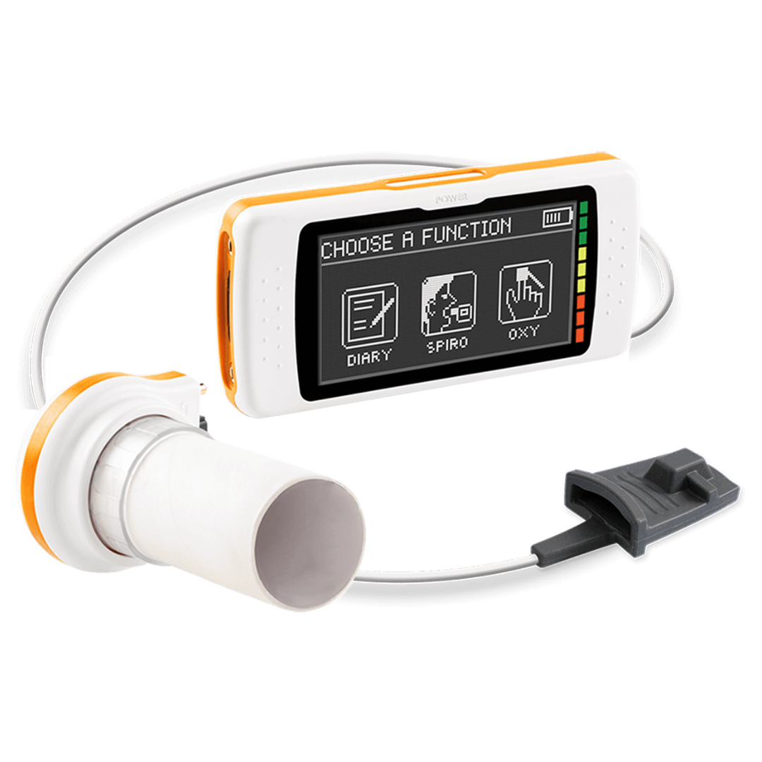 Spirometre + oxymetre spirodoc mir