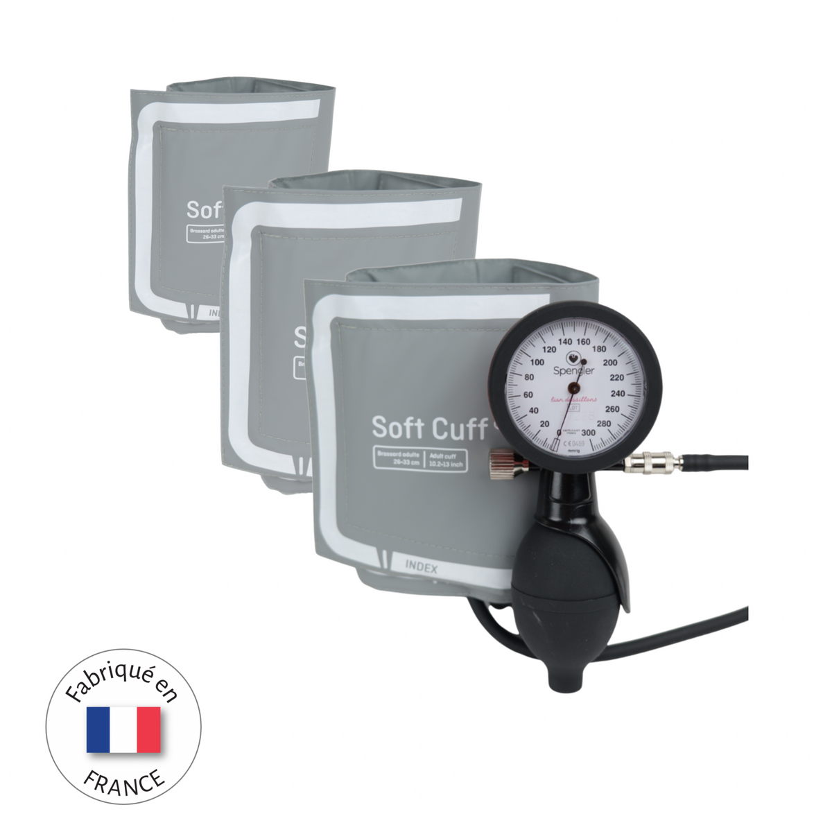 Tensiomètre LIAN DESSILLONS - multi brassards Soft Cuff®