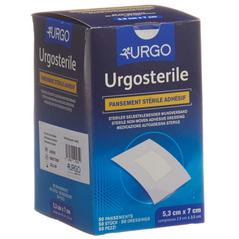 Pansements stériles URGOSTERILE - Différentes tailles - Boite de 20 ou 50