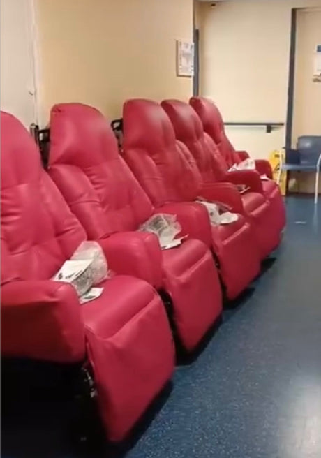 Nouveau fauteuil confort dans un centre médical à Cambo