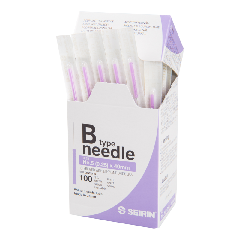 Aiguilles Dry Needling "B" SEIRIN - sans tube de guidage