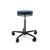 Tabouret Varimed schmitz bleu atlantique pied ABS 