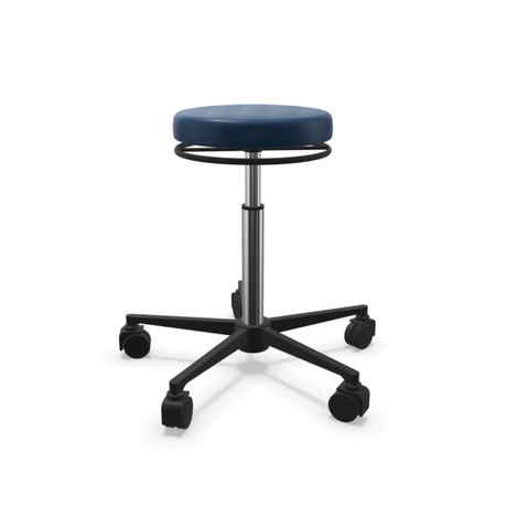 Tabouret Varimed schmitz bleu atlantique pied ABS 