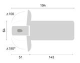 Table de massage électrique FERROX® MATISSE PRO II - 4 plans