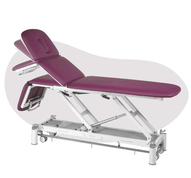 Table de massage électrique FERROX® PICASSO Suite - 3 plans