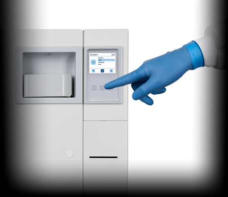 ecran de controle autoclave E6 euronda