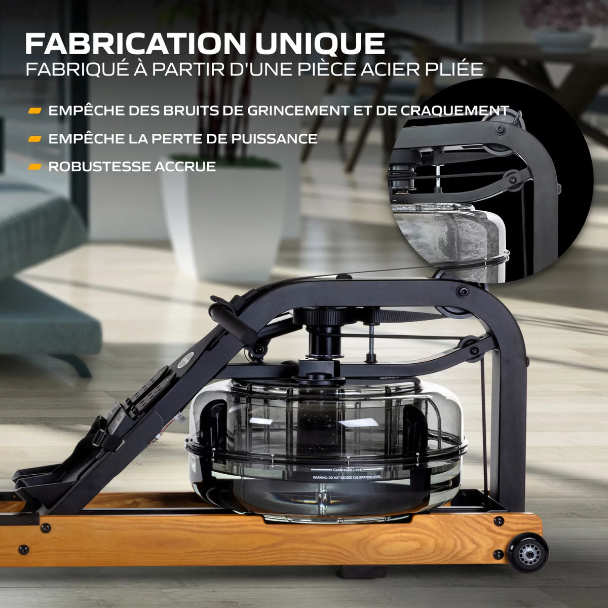 Rameur Fluid Rower – Apollo Plus