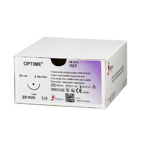 fil de suture resorbable optime  Peters surgical