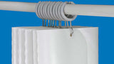 Rideau médical RopiCare® semi rigide & pliable ROPIMEX- avec fenêtre translucide