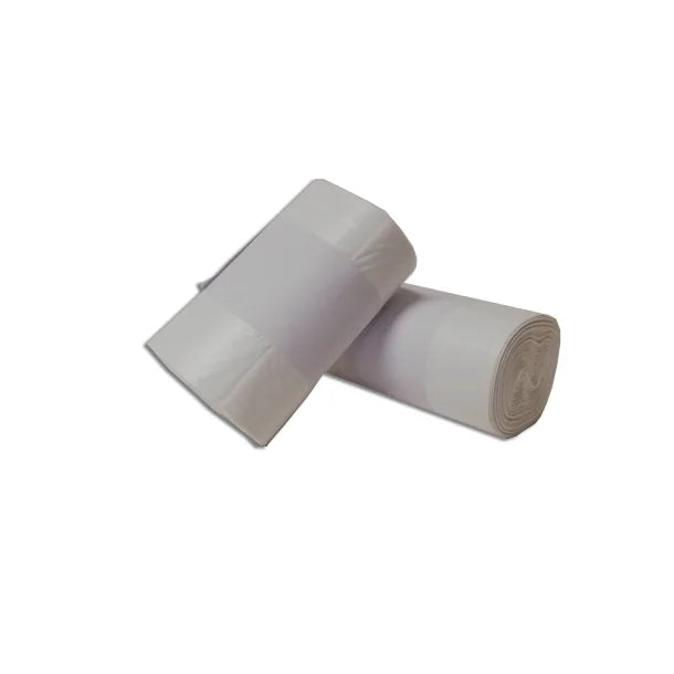 Sac poubelle HD blanc 30 L 500×650 Cristal Hygiène