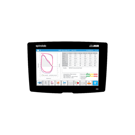 interface spirolab spirometre de table mir