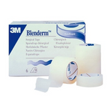 Sparadrap plastique transparent 3M Blenderm - 4,57 m x 5 cm - Boîte de 6 rouleaux