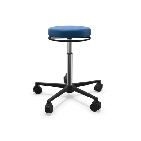 Tabouret Varimed schmitz bleu  caraibe pied ABS 