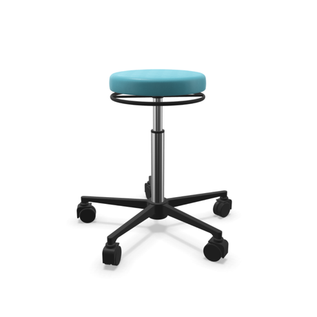 Tabouret Varimed schmitz bleu clair pied ABS  