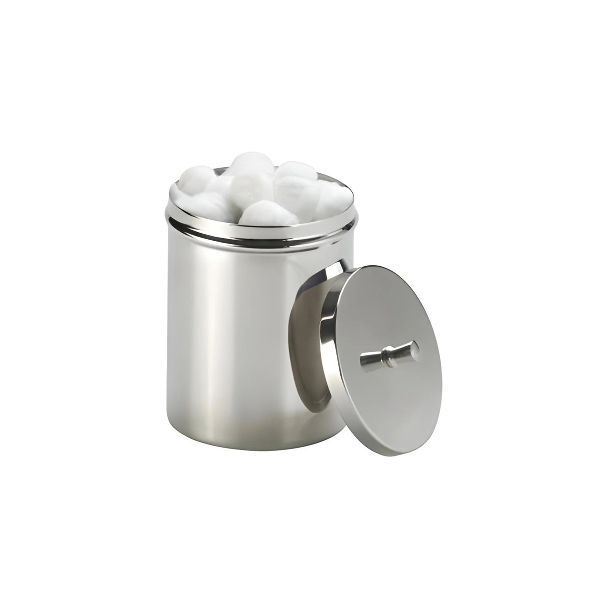 Boite à coton Inox