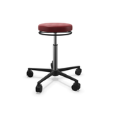 Tabouret Varimed schmitz bordeaux pied ABS 