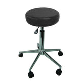 Tabouret Cronos noir Assise moelleuse