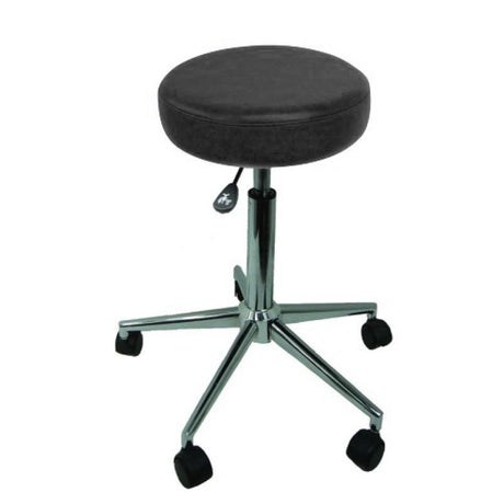 Tabouret Cronos noir Assise moelleuse