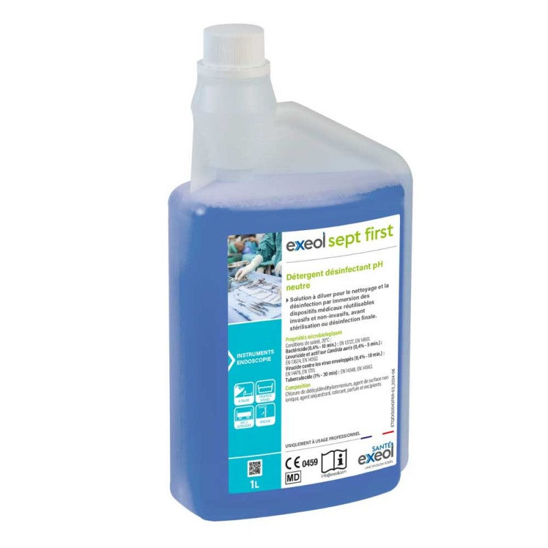 EXEOL Sept First - Détergent désinfectant pH neutre
