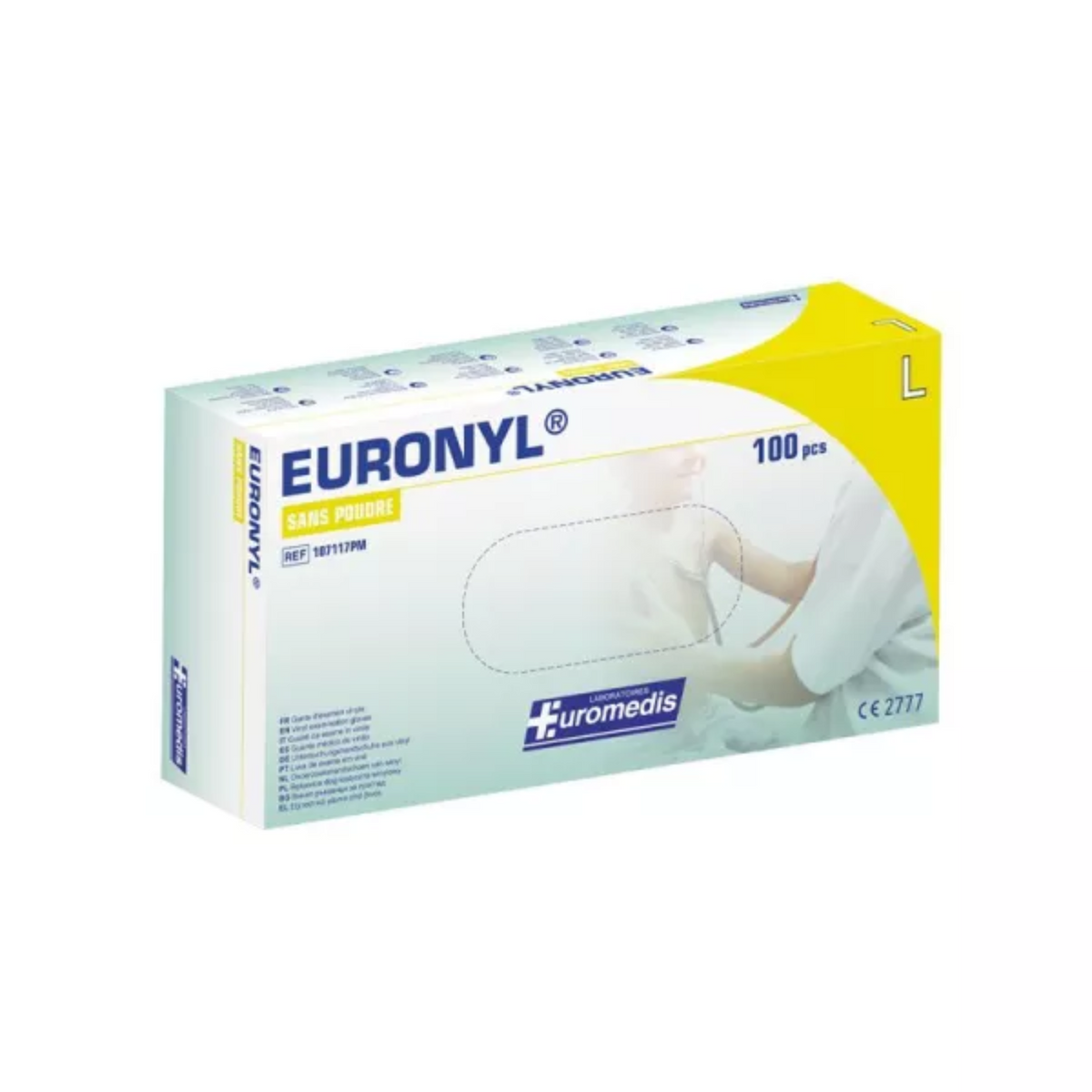 Gants d'examen vinyle Euronyl® - XS au L