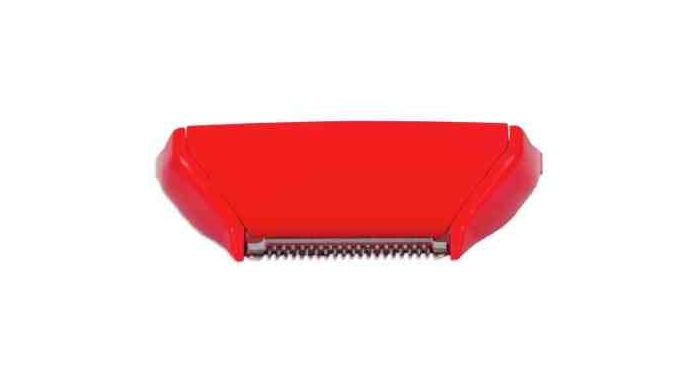 Lame de tondeuse chirurgicale Ergosafe "Zones sensibles" - Rouge - Carton de 50