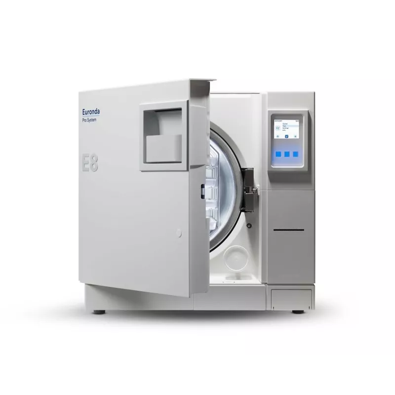stérilisateur  autoclave E8 euronda porte semi ouverte