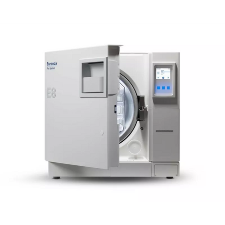 stérilisateur  autoclave E8 euronda porte semi ouverte