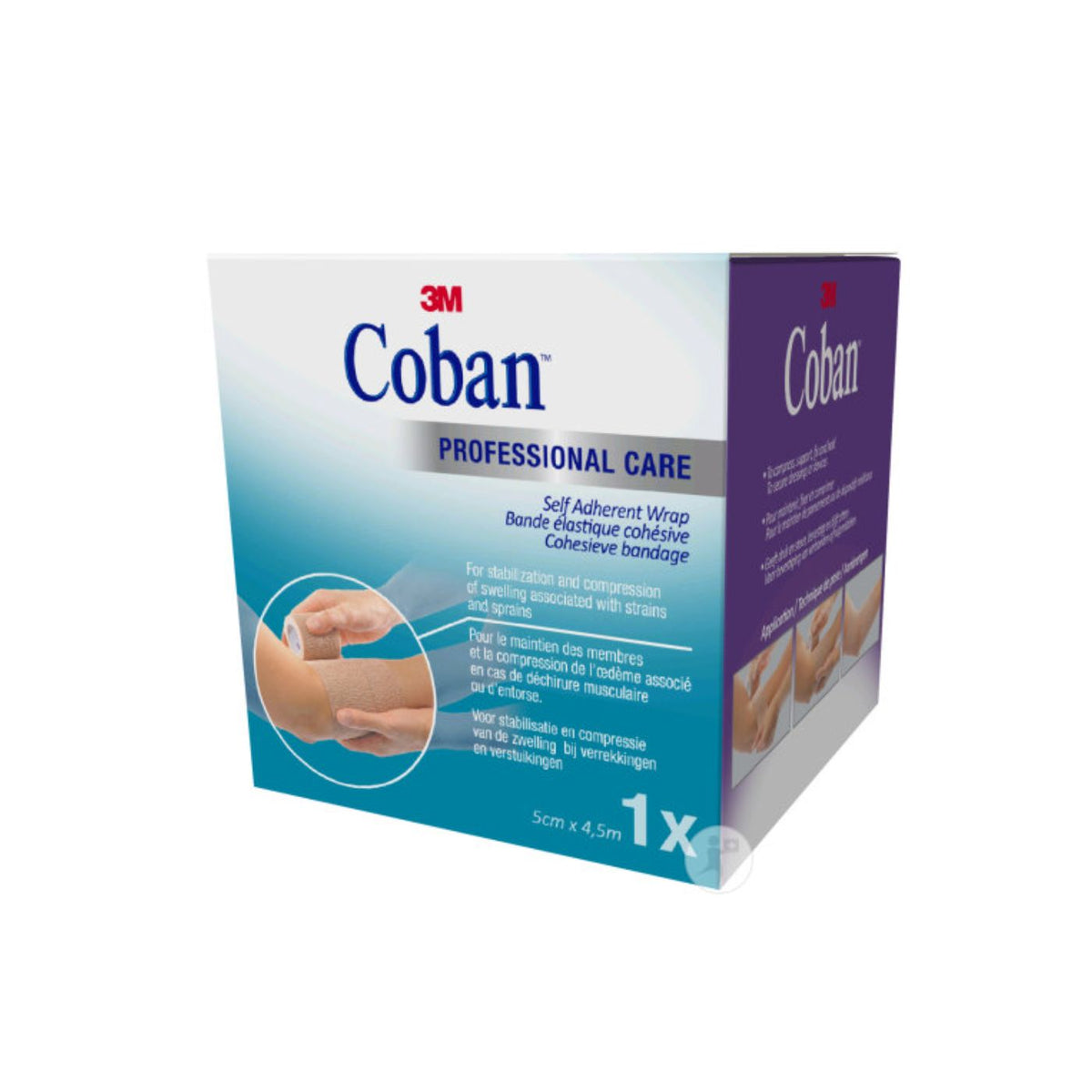 Bandes cohésives élastiques 3M Coban