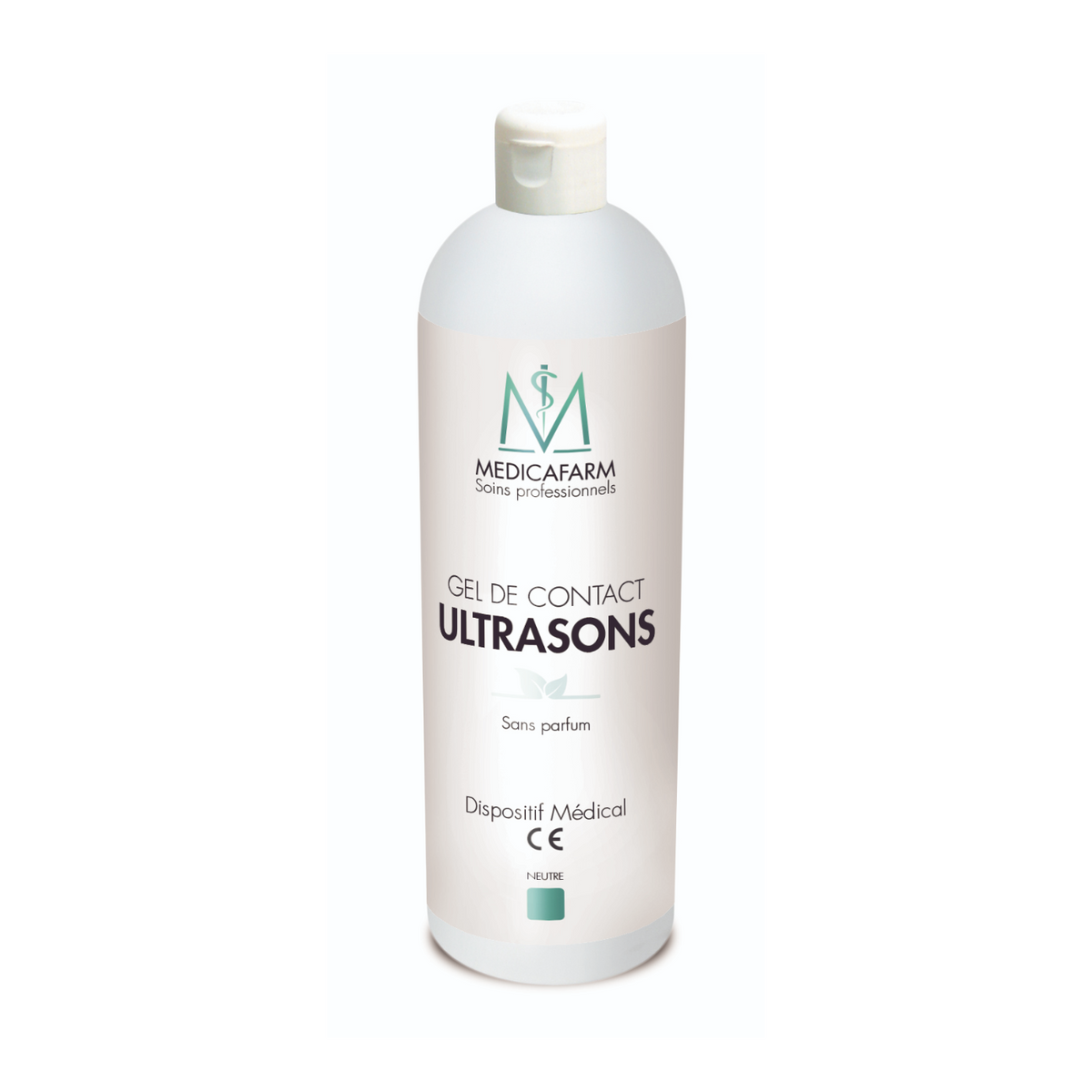Gel de Contact Ultrasons - Flacon 1 Litre - Date dépassée