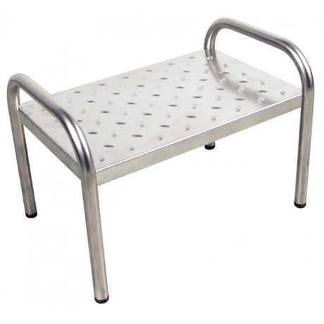 marche pied inox