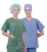 pyjamas de bloc vert et bleu