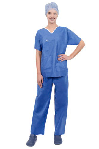 pyjama de bloc blue