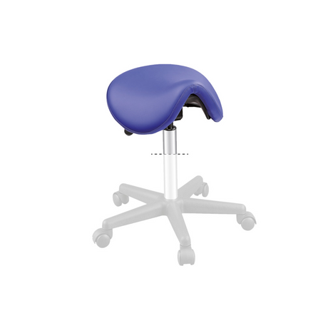 tabouret poséidon bleu myrtille