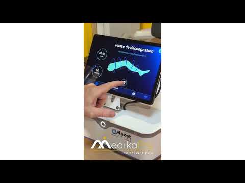 iPress 6+ - Pressothérapie  avec bottes 6 cellules et Ecran inclus